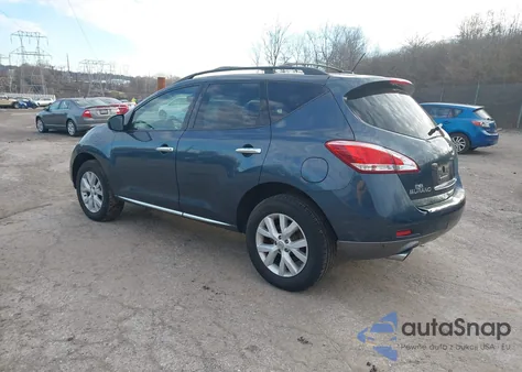 2011 Nissan Murano Sl из США, поврежденный, VIN JN8AZ1MW5BW178361